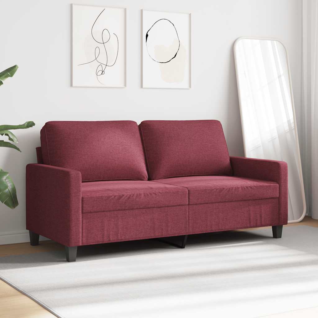 3-Sitzer-Sofa Hellgrau 180 cm Stoff