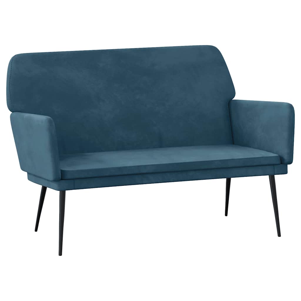 Sitzbank Dunkelgrün 108x79x79 cm Samt
