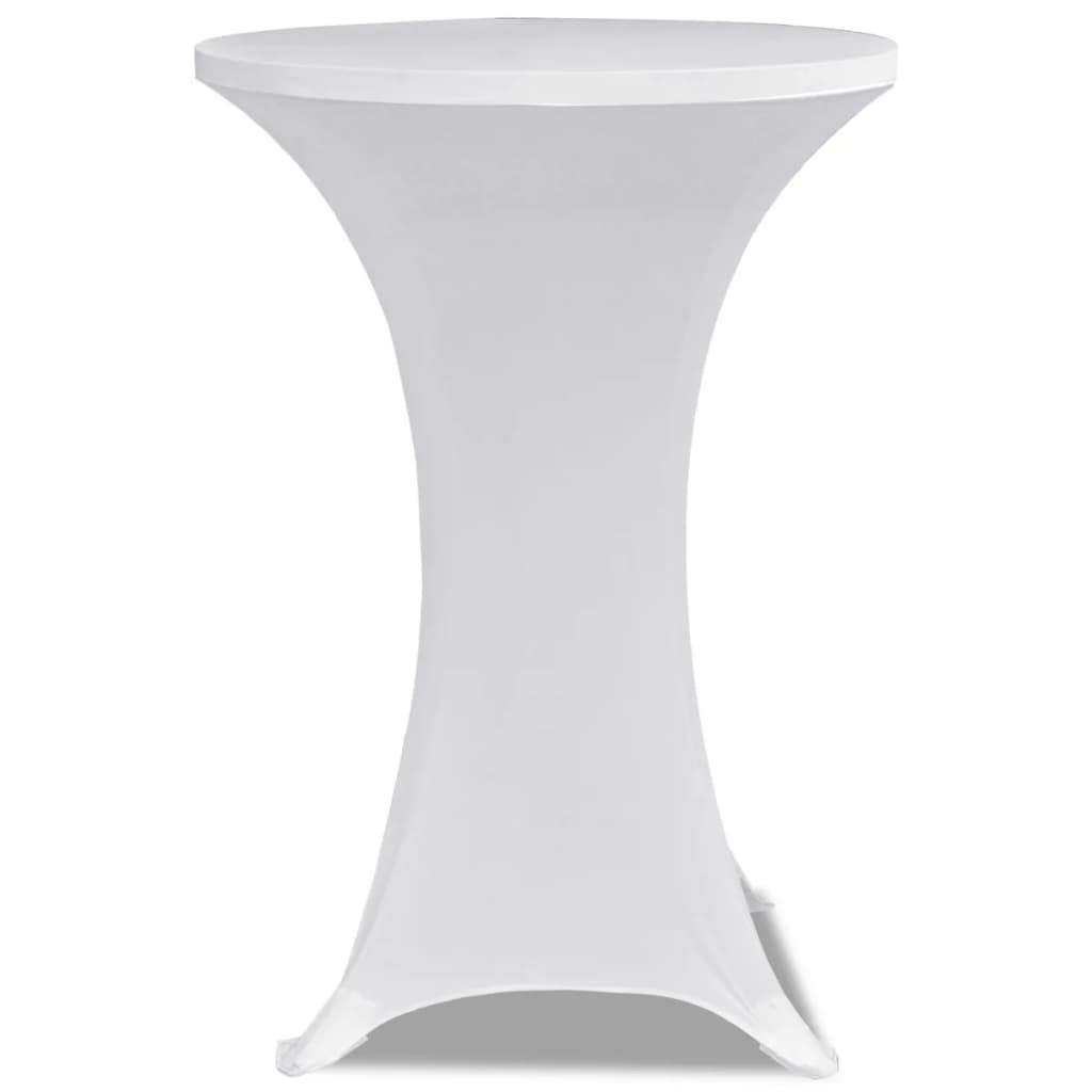 Tischhusse Stretchhusse 2 Stk 70 cm Anthrazit