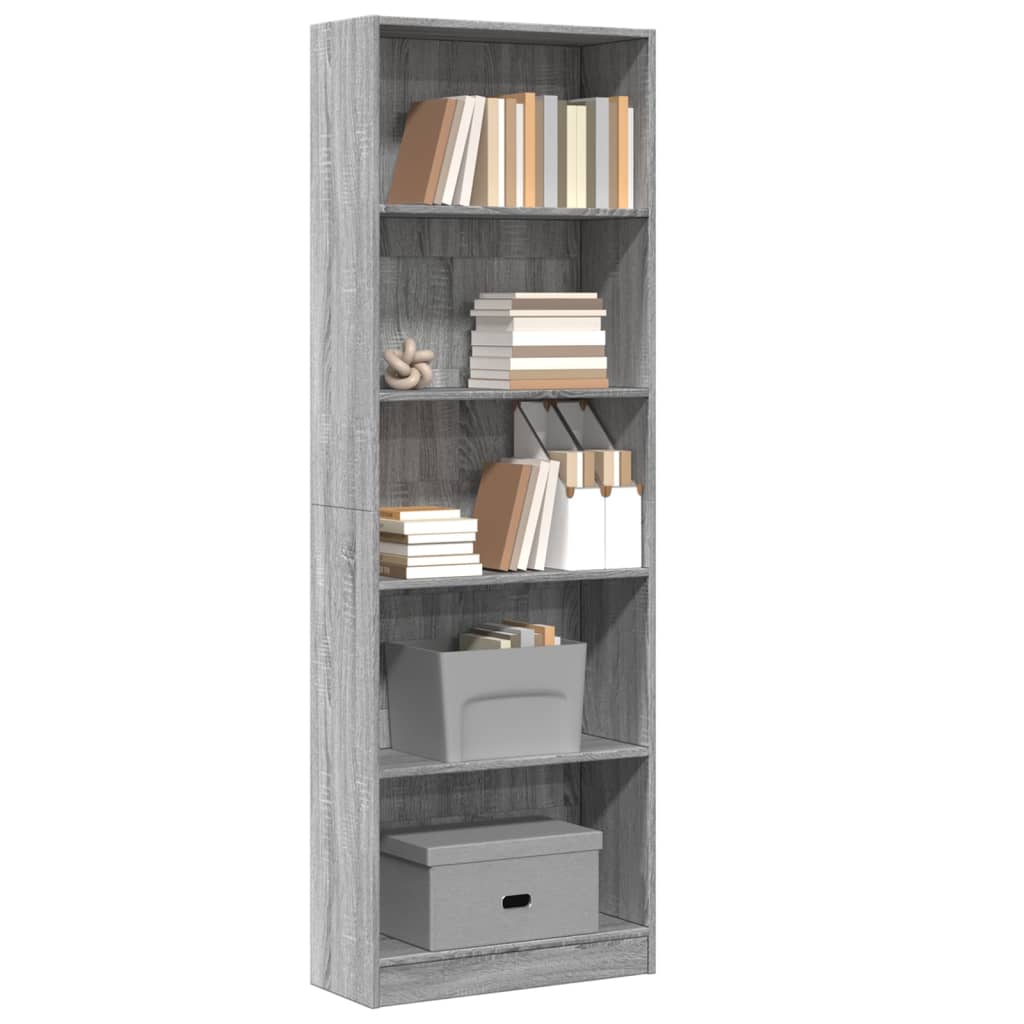 Bücherregal Weiß 40x24x75 cm Holzwerkstoff
