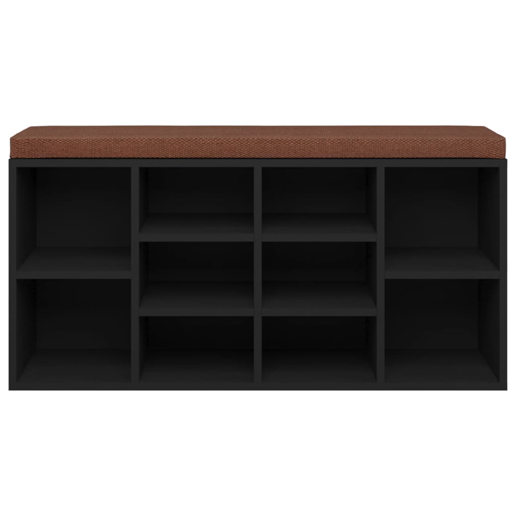 Schuhschrank Schuhbank Sitzbank 10 Fächer weiß