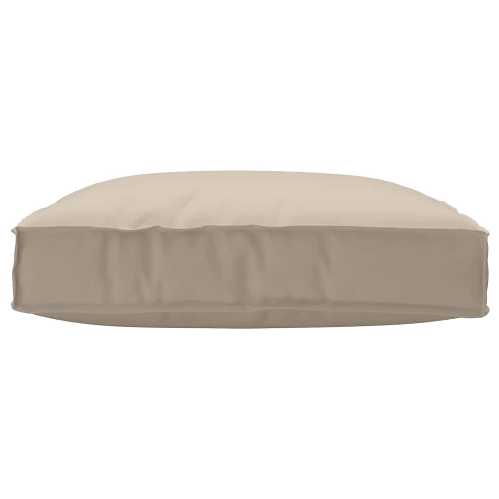 Kissen Anthrazit 80 x 80 x 12 cm Oxford-Stoff