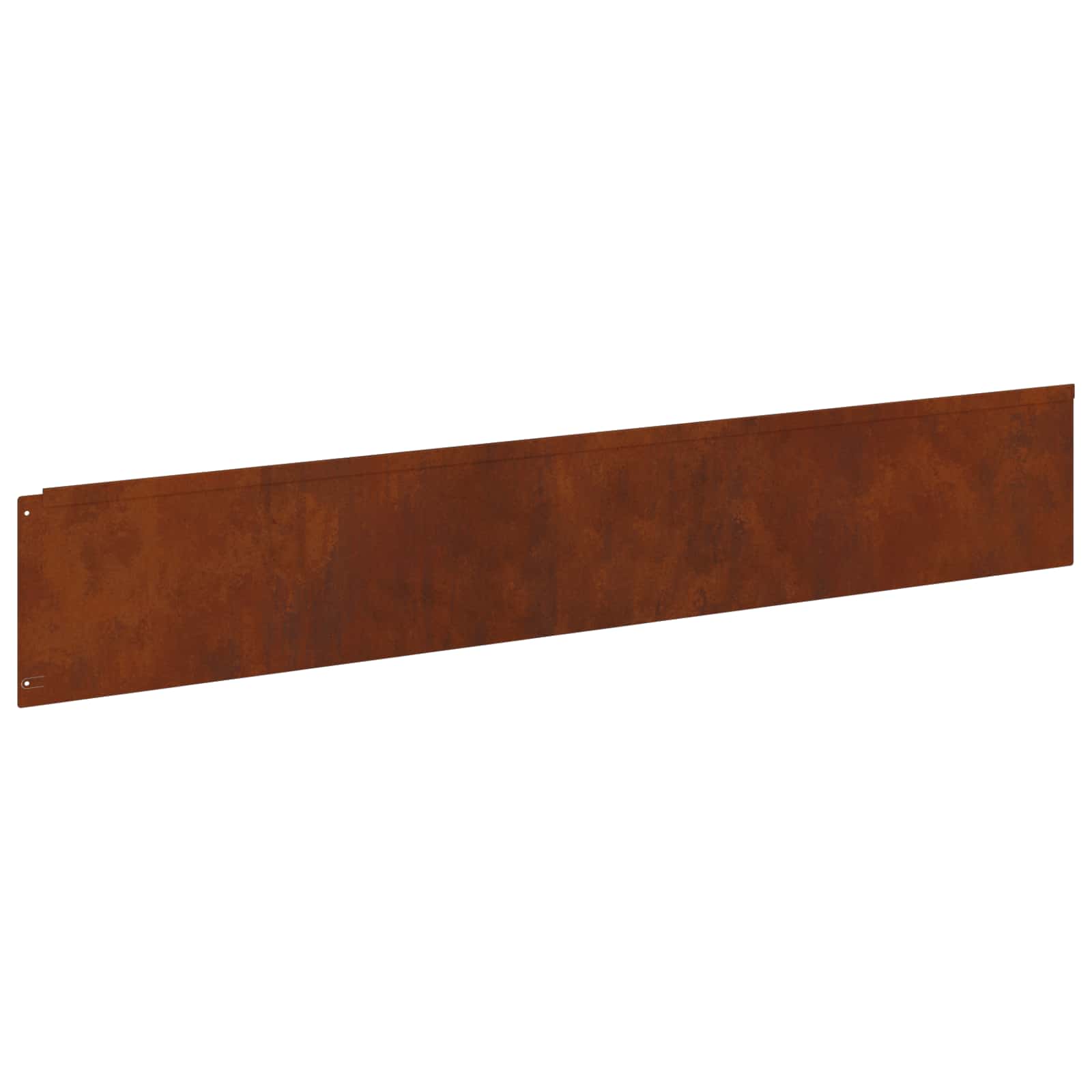 Raseneinfassung 10 pcs 100 x 12 cm Stahl Anthrazit