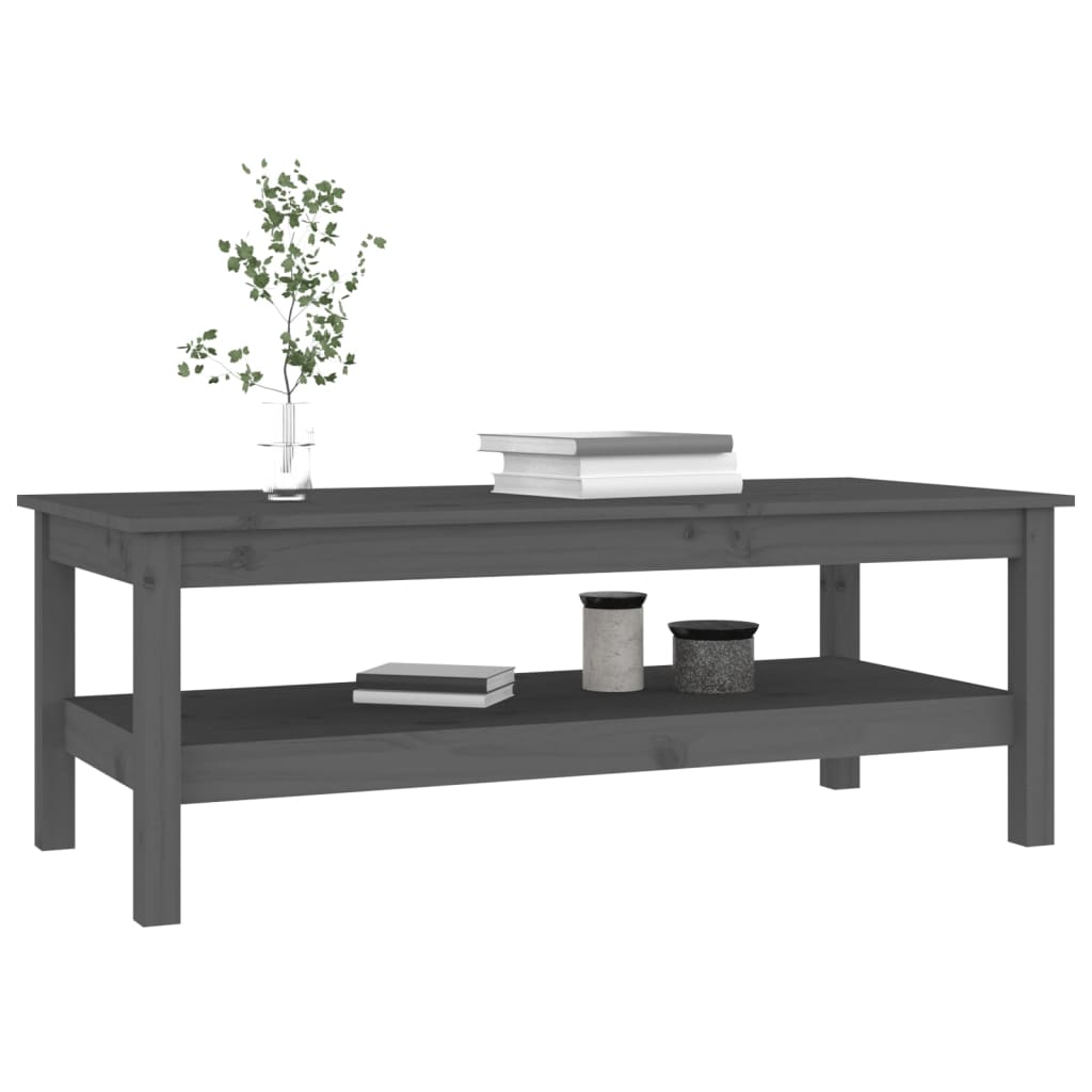 Couchtisch 45 x 45 x 40 cm Massivholz Kiefer