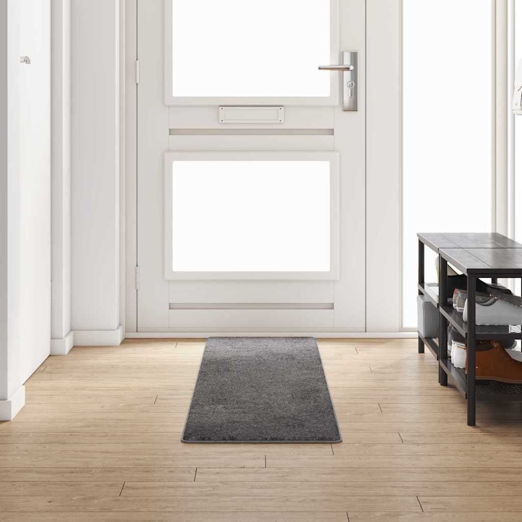Teppichläufer Grau 50 x 100 cm 100% Polypropylen Tuft