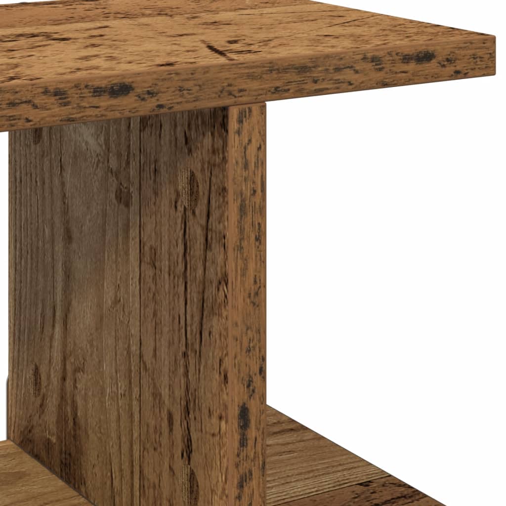 Wandregale 2 Stk. Weiß 75x18x20 cm Holzwerkstoff