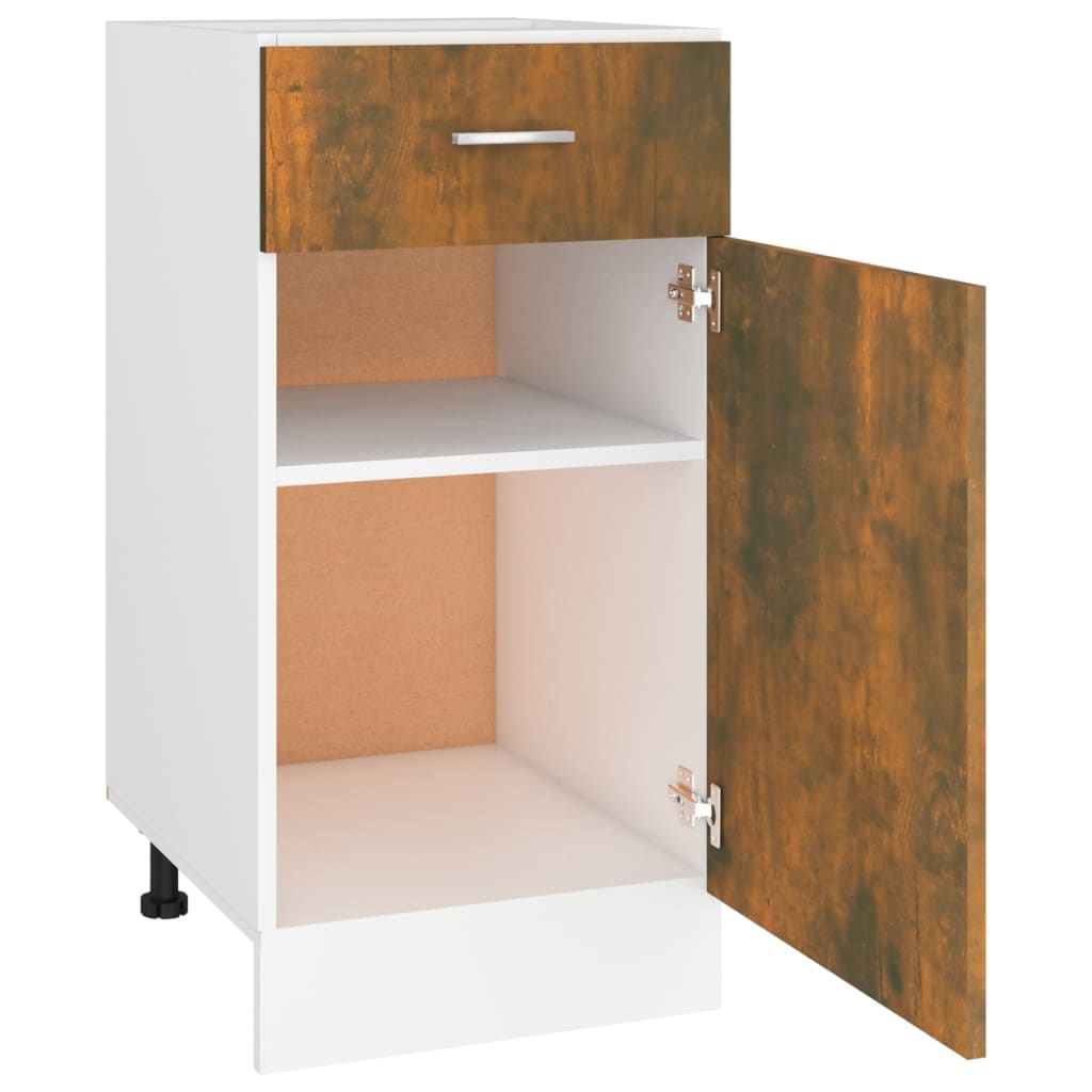 Unterschrank Lyon Weiß 60x46x81,5 cm Holzwerkstoff