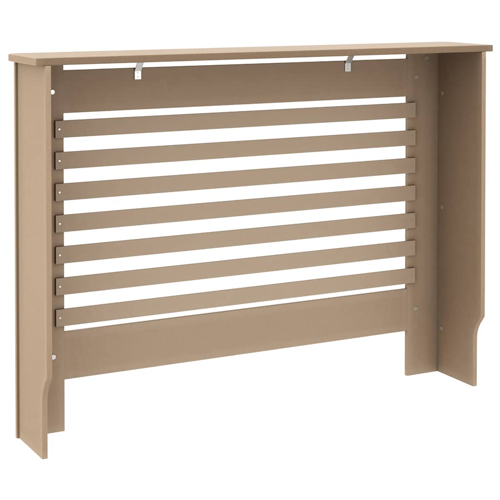 Heizkörperabdeckung Weiß 112×19×81,5 cm MDF