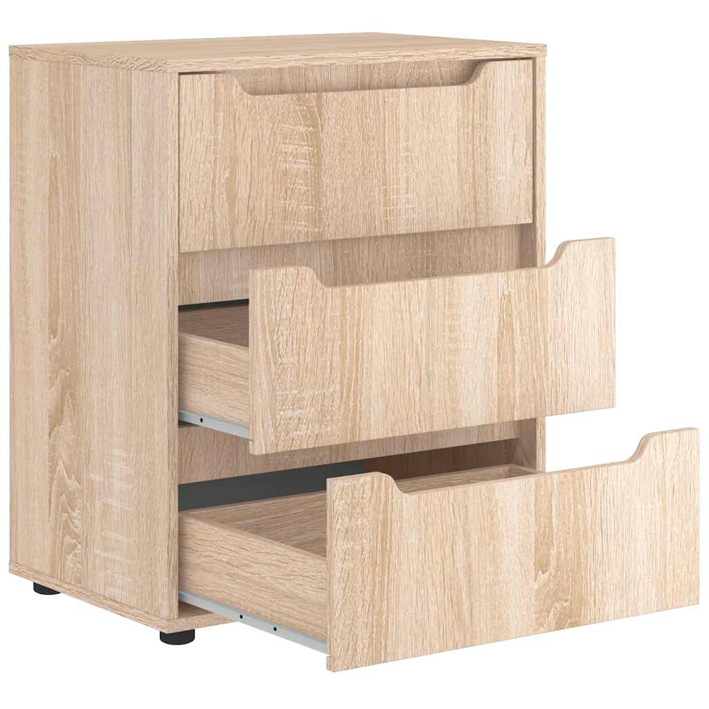 Sideboard VISNES Weiß 60x40x73 cm Holzwerkstoff