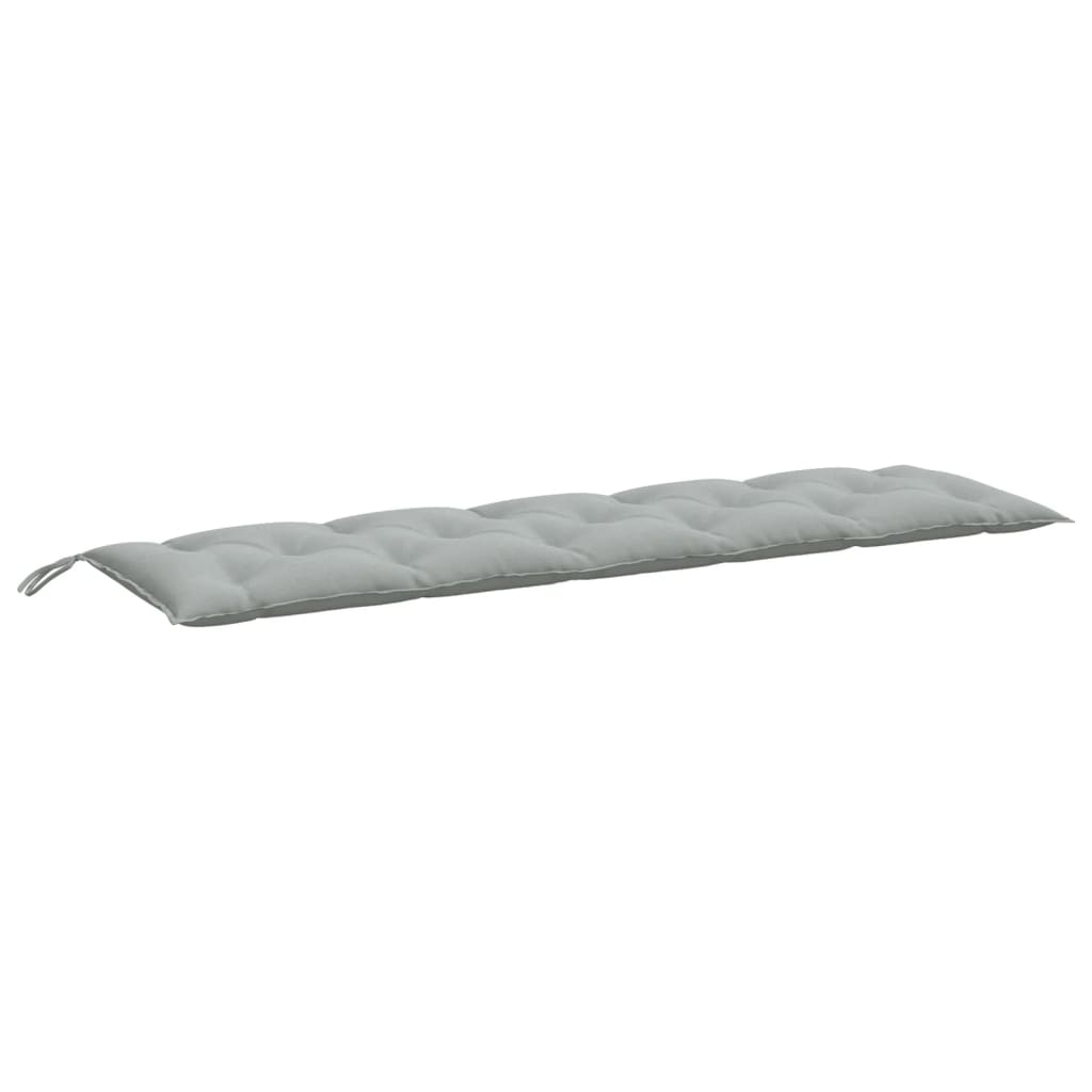 Gartenbank-Auflagen 2 Stk. Melange Anthrazit 100x50x7 cm Stoff