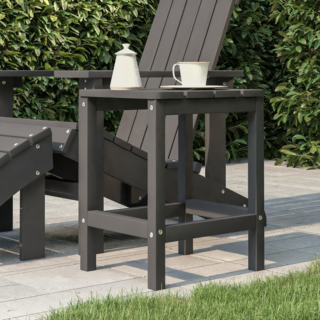 Adirondack-Gartentisch Weiß 38x38x46 cm HDPE