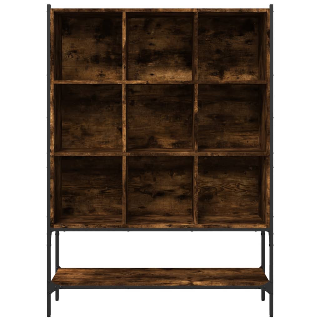 Bücherregal Schwarz 102x30x141,5 cm Holzwerkstoff