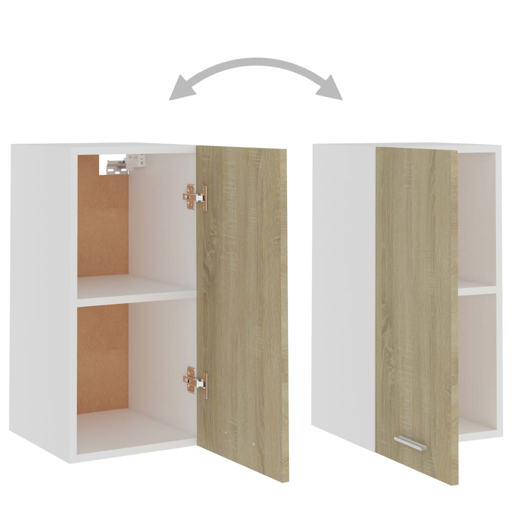 Spülenunterschrank Sonoma-Eiche 80x46x81,5 cm Holzwerkstoff