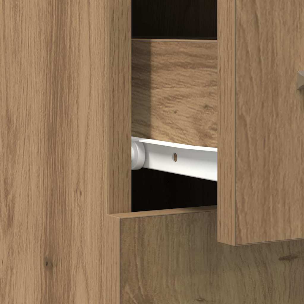 Apothekerschrank Weiß 20x45,5x60 cm Holzwerkstoff
