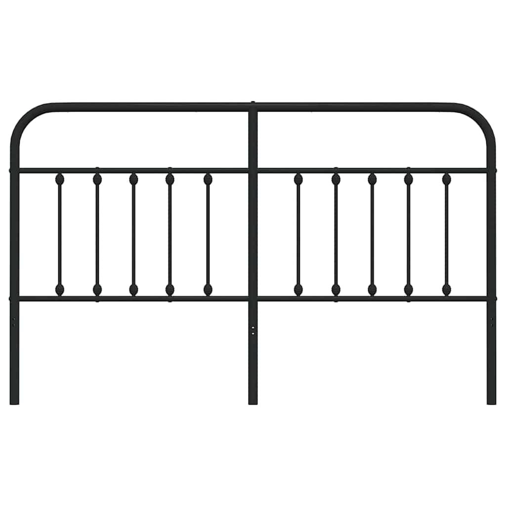 Ersatz-Kopfteil Metall Schwarz 75 cm