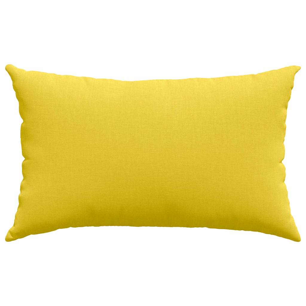 Sofakissen 2 pcs Hellgrau 50 x 30 cm Stoff
