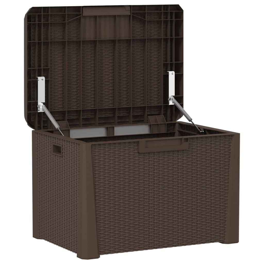 Gartentruhe Anthrazit 125 L PP