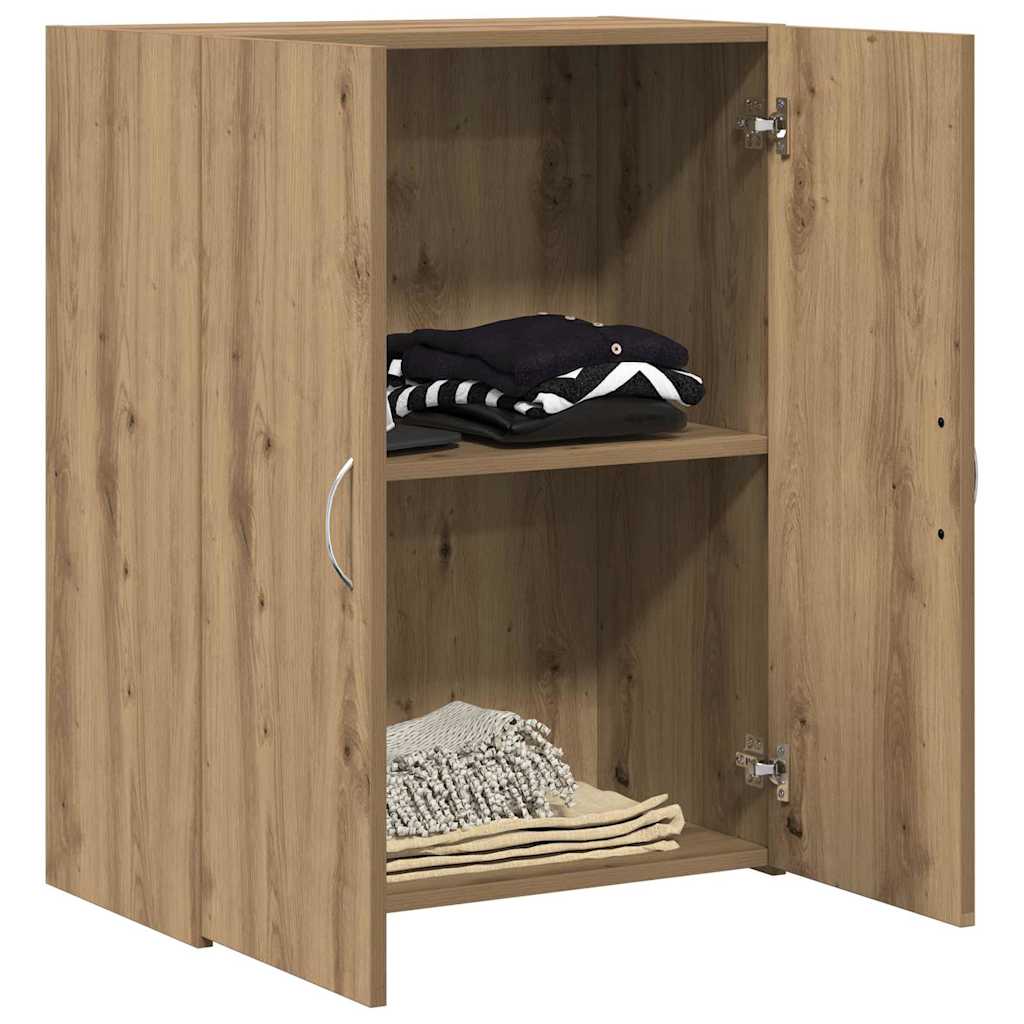 Aktenschrank Weiß 60x32x153 cm Holzwerkstoff
