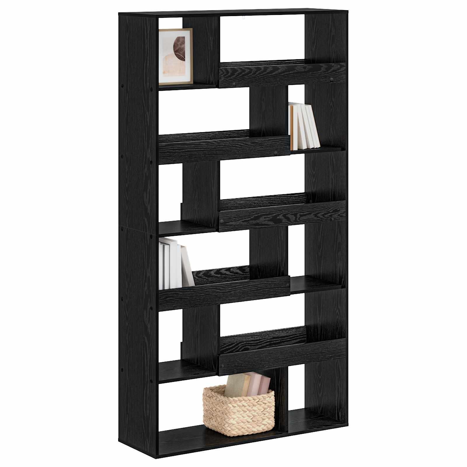 Bücherregal Räuchereiche 100x33x156,5 cm Holzwerkstoff