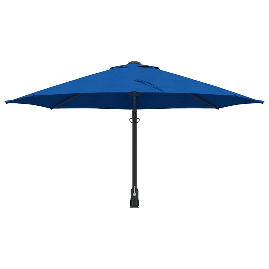 Garten-Sonnenschirm Sand 248 x 248 x 148 cm Polyester und Stahl