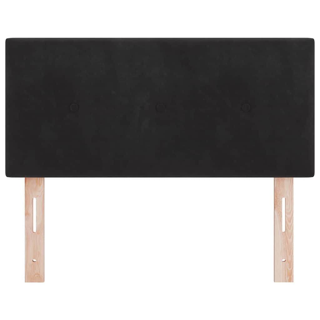 Kopfteil Hellgrau 80 cm Samt