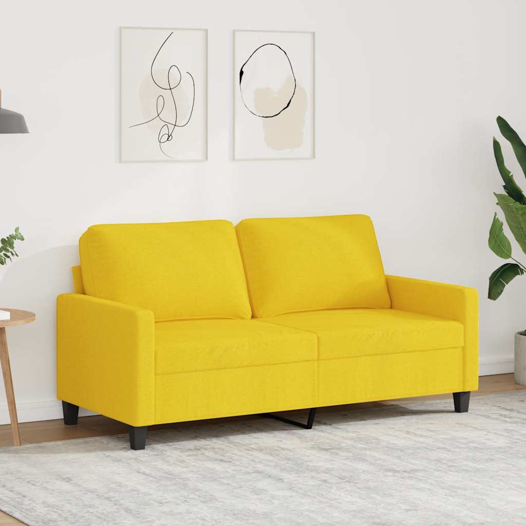 3-Sitzer-Sofa Hellgrau 180 cm Stoff