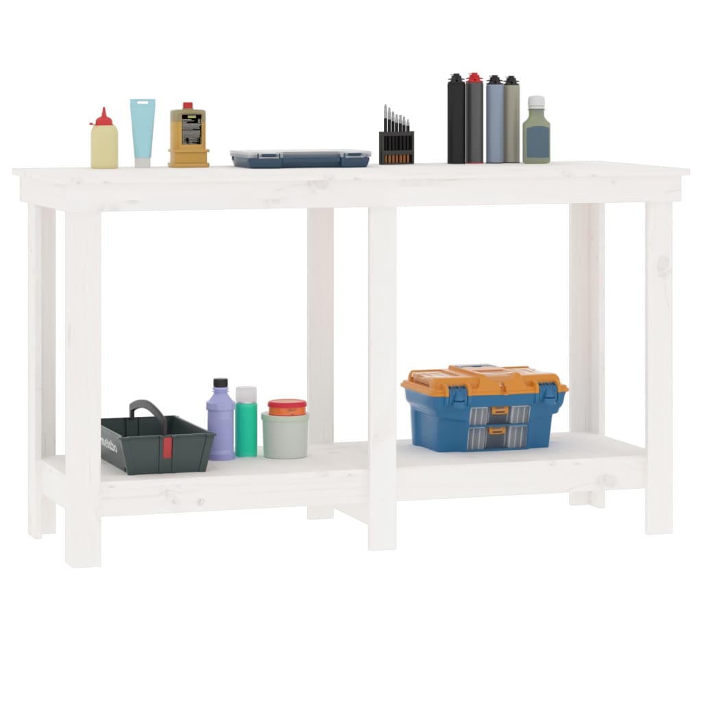 Werkbank 80x50x80 cm Massivholz Kiefer
