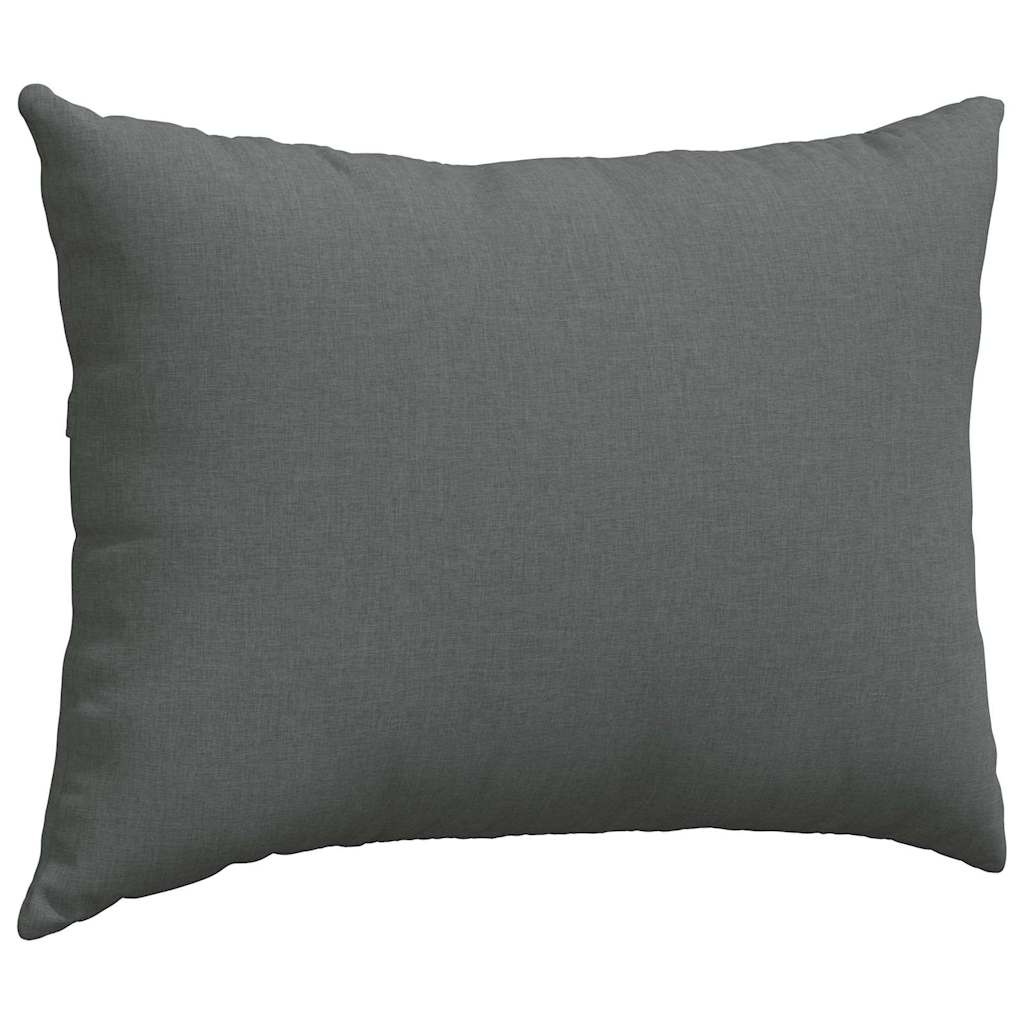 Sofakissen 2 pcs Hellgrau 50 x 30 cm Stoff