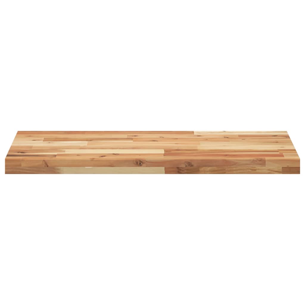 Tischplatte 40x20x2 cm Rechteckig Massivholz Akazie