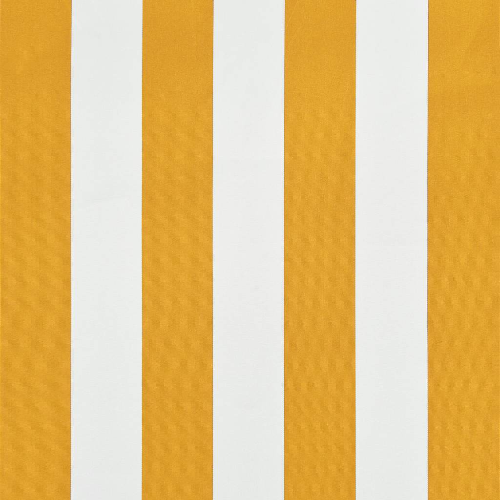 Einziehbare Markise 150×150 cm Blau und Weiß