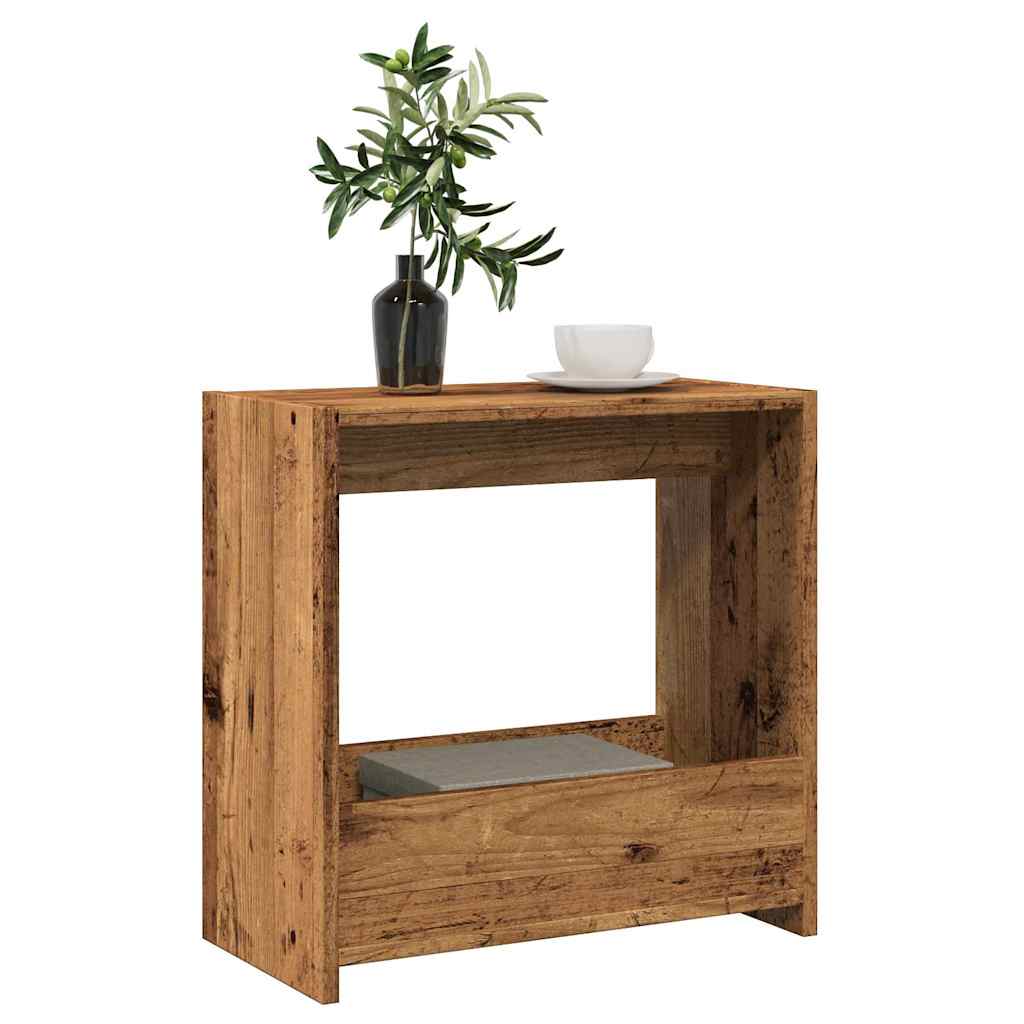 Beistelltisch Weiß 50x26x50 cm Holzwerkstoff