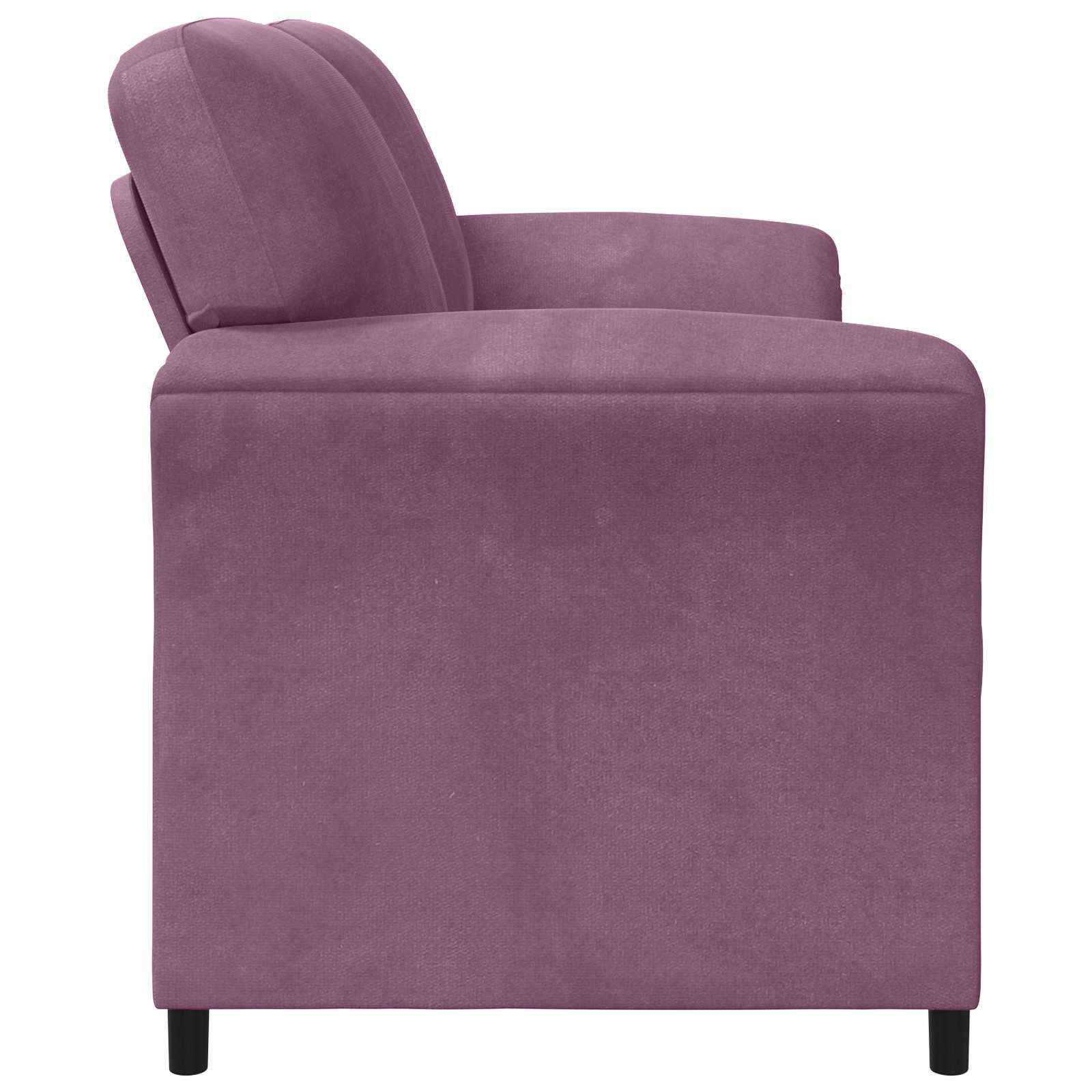 1-Sitzer Sofa Hellgrau 88 x 83 x 95 cm Samt