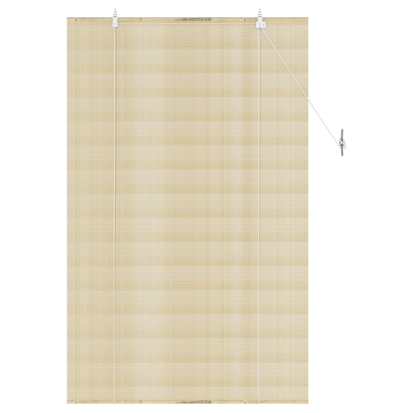 Bambusrollo Natur 80x160 cm