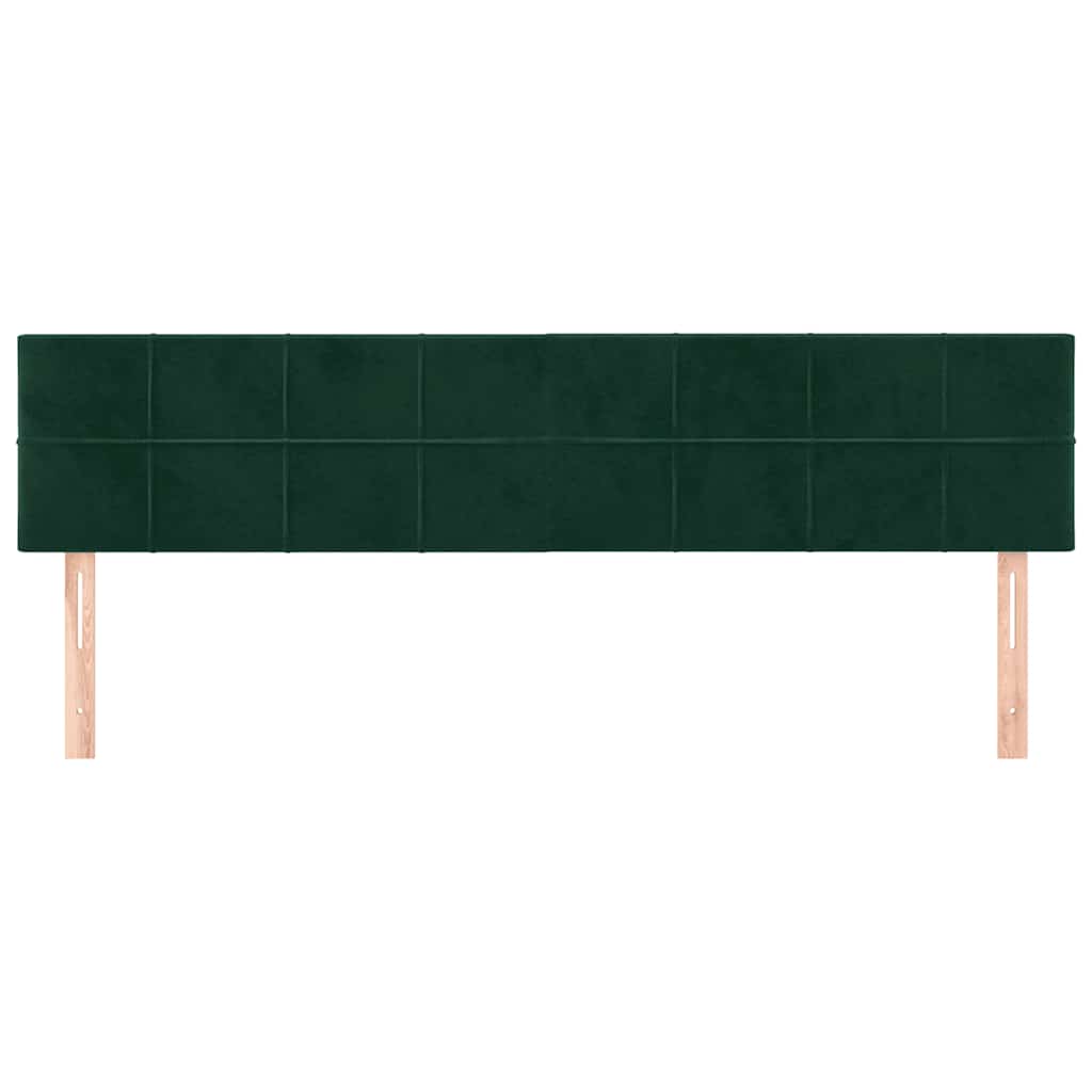 Kopfteil Hellgrau 80x5x118/128 cm Samt