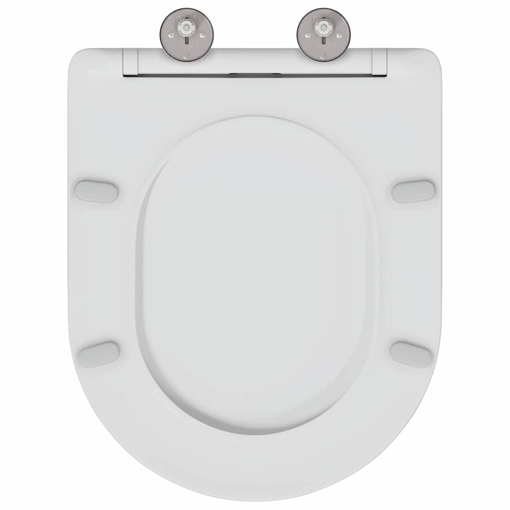 Toilettensitz Anthrazit 47 x 36 x 3,4 cm Duroplast