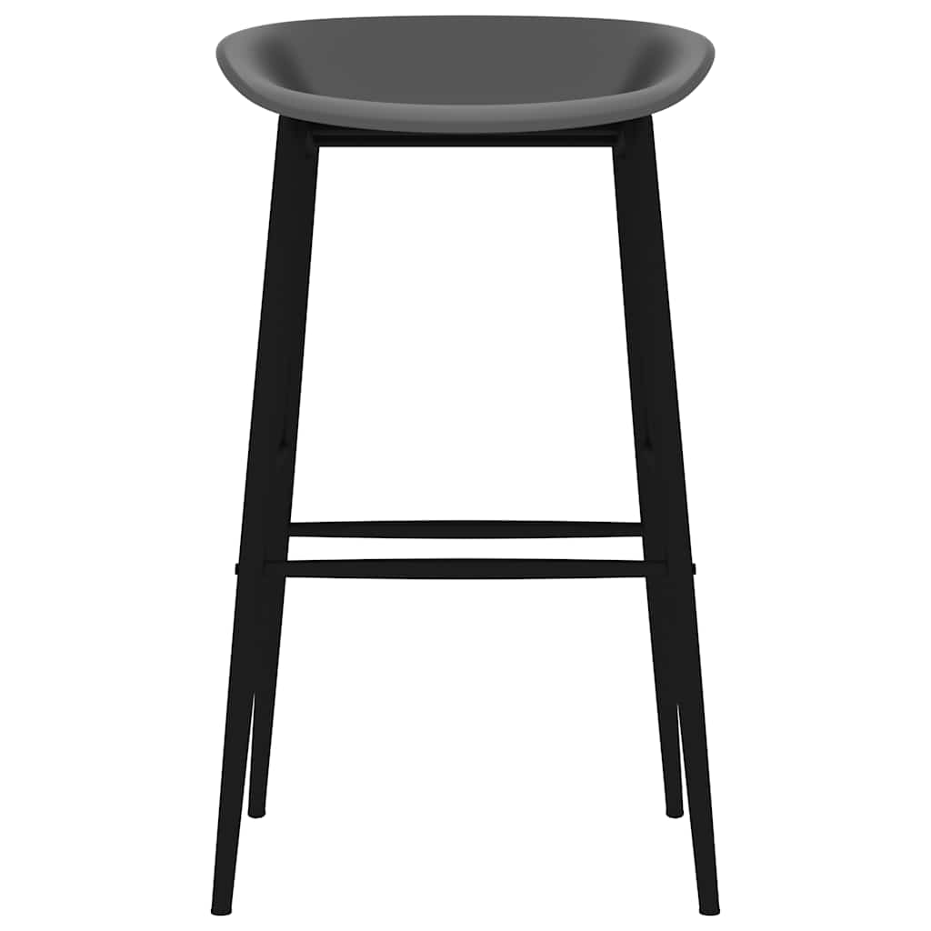 Barhocker 2 Stk. Schwarz