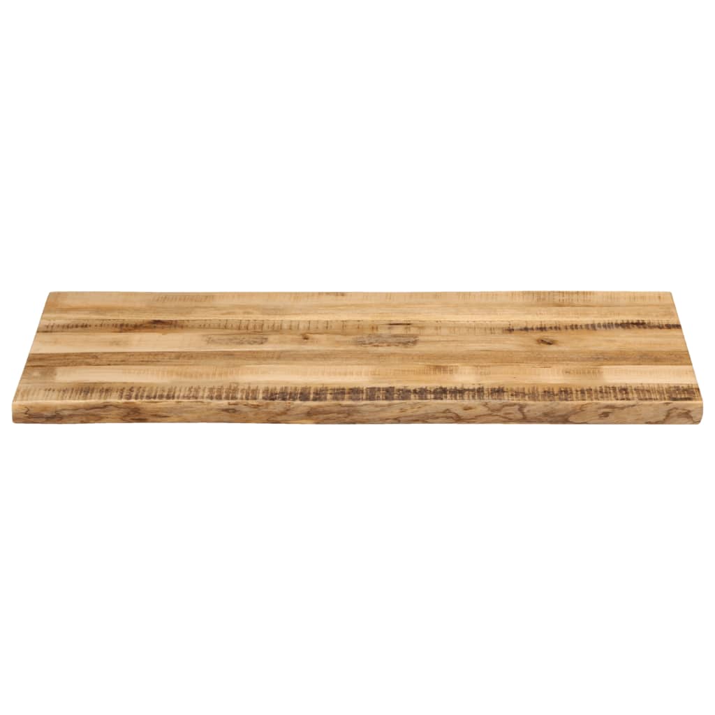 Tischplatte 40x40x2,5 cm Rechteckig Massivholz Akazie Baumkante