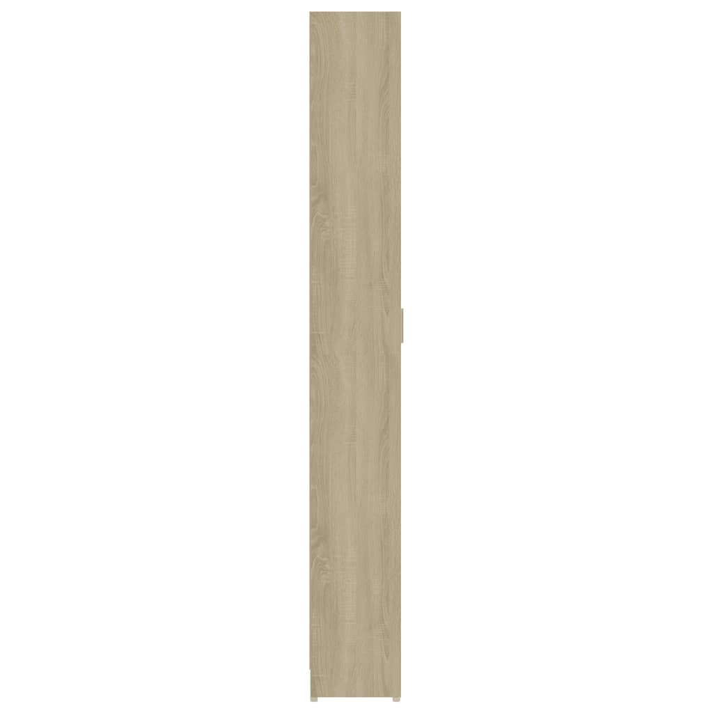 Garderobenschrank Weiß 55x25x189 cm Holzwerkstoff