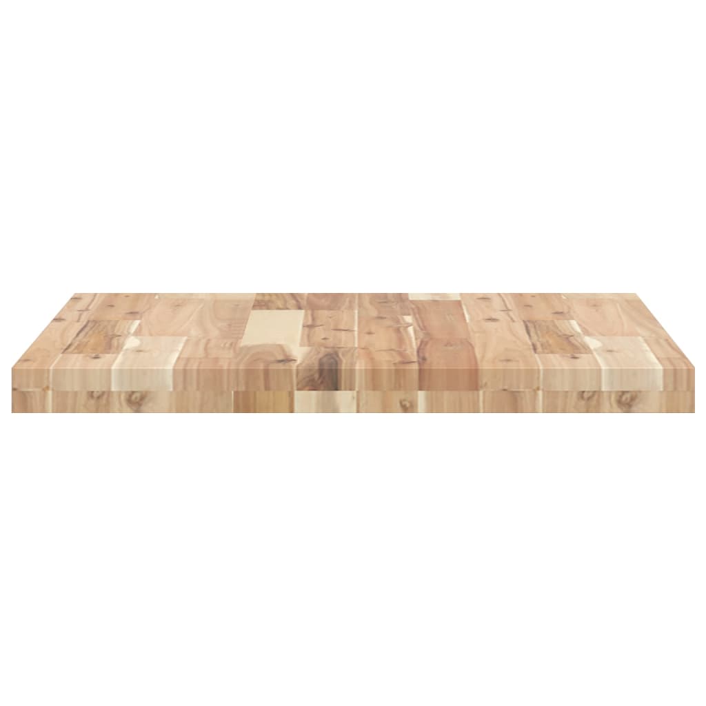Tischplatte Rund Ø40x2 cm Massivholz Akazie