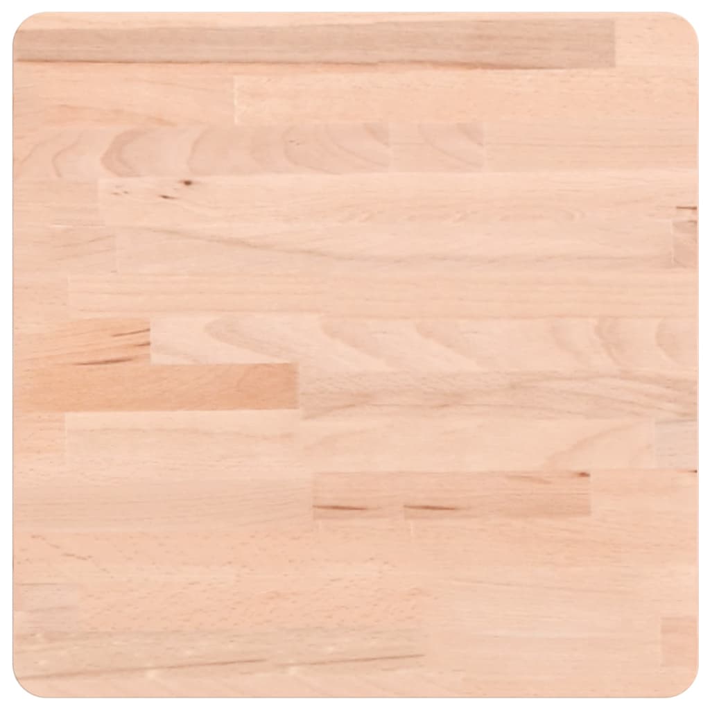 Tischplatte Ø30x1,5 cm Rund Massivholz Buche