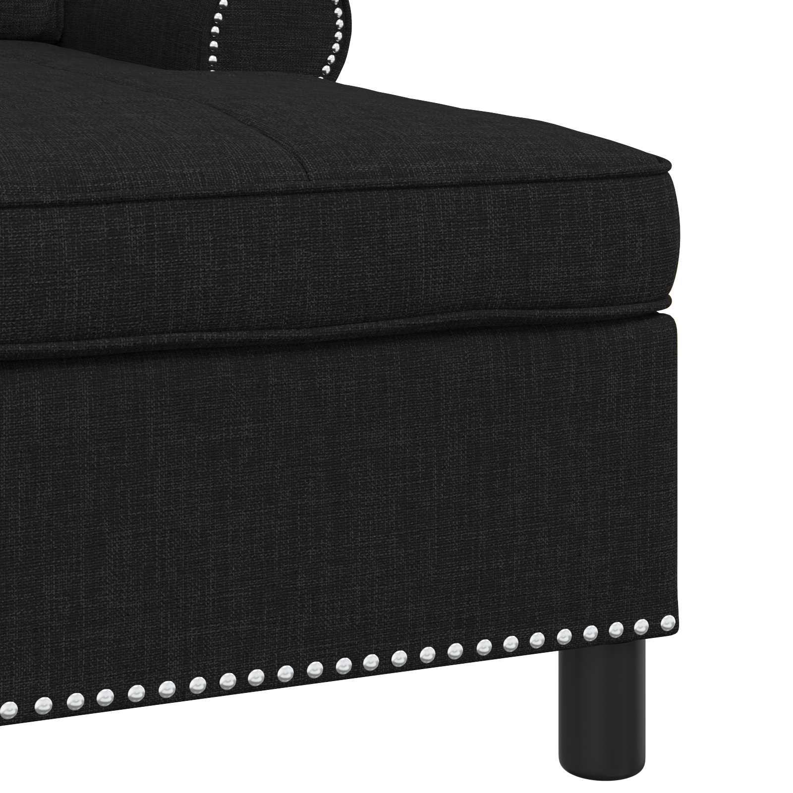 Lounge-Liege mit Kissen Hellgrau 91 x 157 x 91 cm Stoff