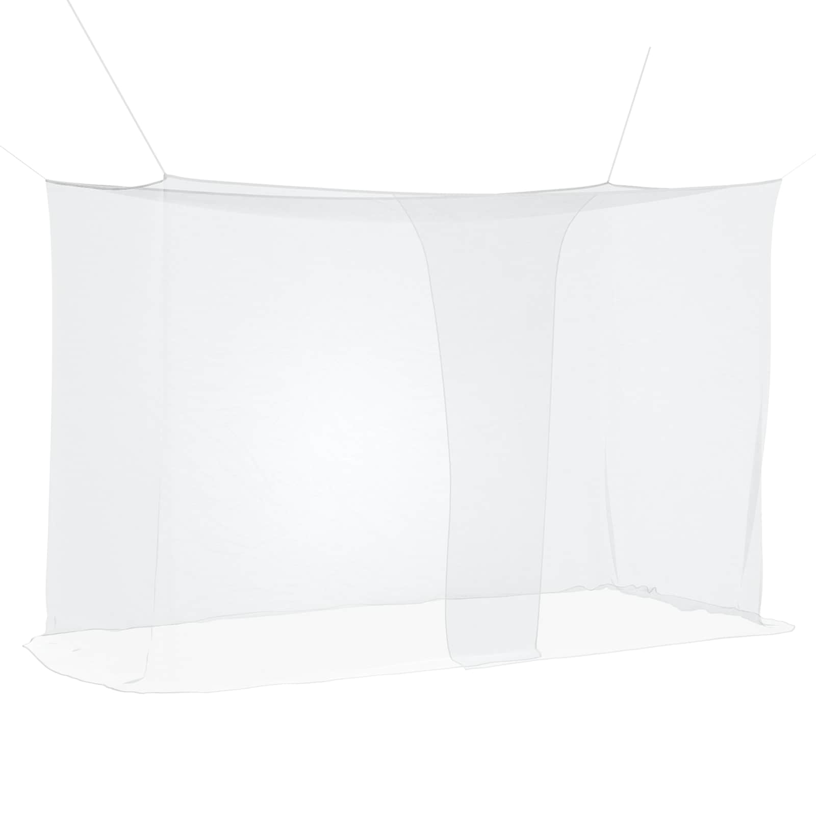Moskitonetz zum Aufhängen 156 Mesh Weiß 220x100x150 cm