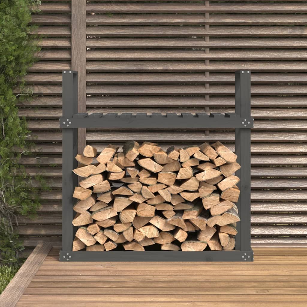 Kaminholzregal 110x35x108,5 cm Massivholz Kiefer