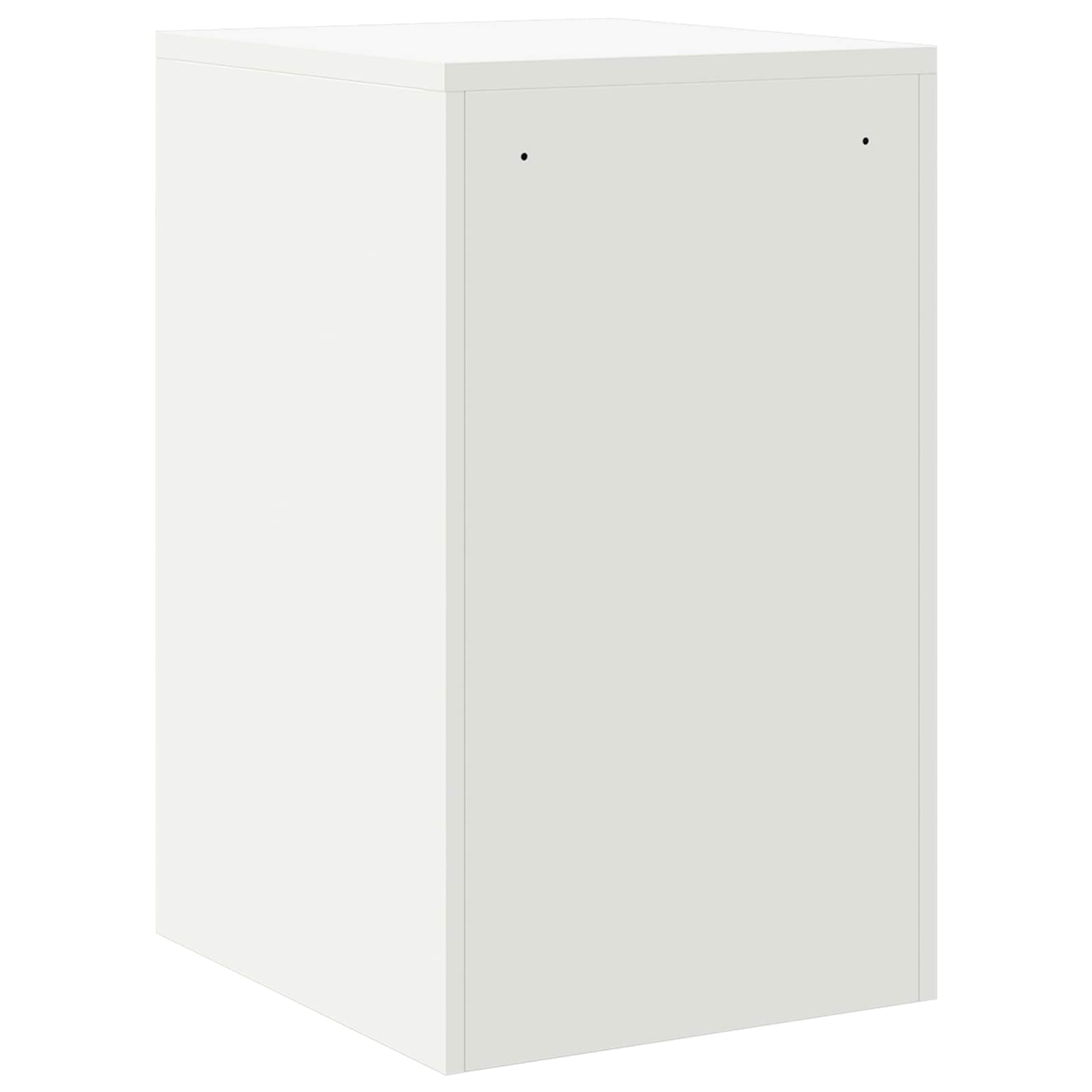 Aktenschrank 2 pcs Schwarz 44 x 50 x 139 cm Kaltgewalzter Stahl