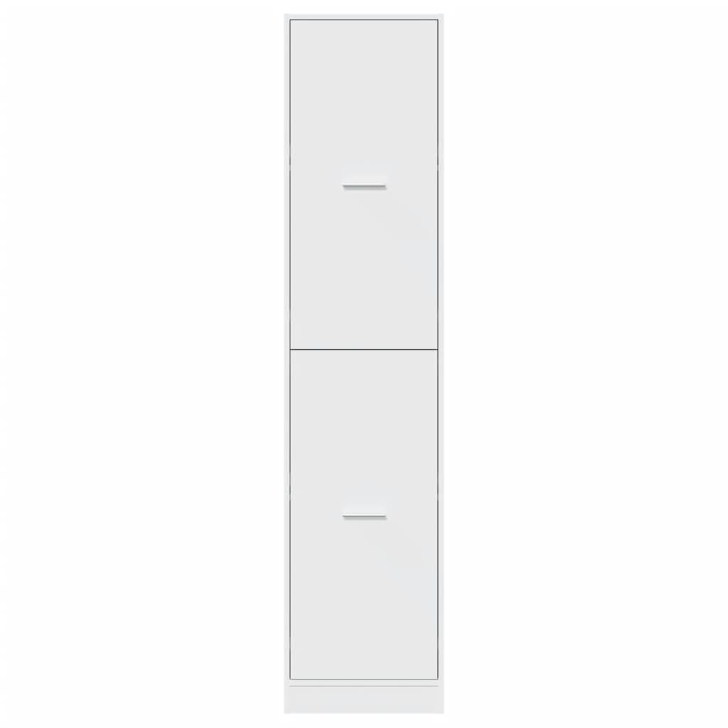 Apothekerschrank Weiß 30 x 41 x 174,5 cm Holzwerkstoff