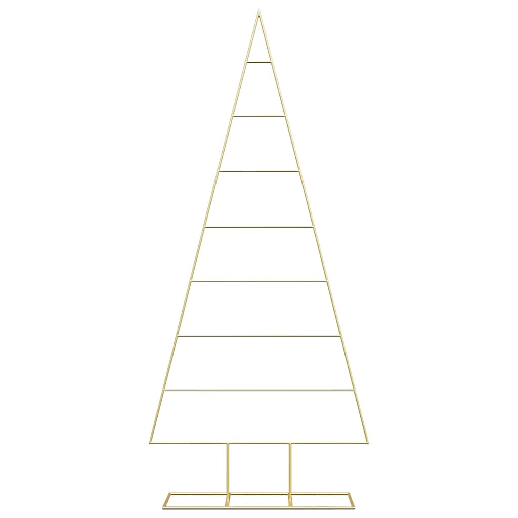 Metall Weihnachtsbaum Gold 60 cm Pulverbeschichteter Stahl