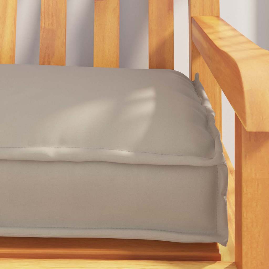 Palettenkissen Anthrazit 200 x 40 x 8 cm Oxford-Stoff