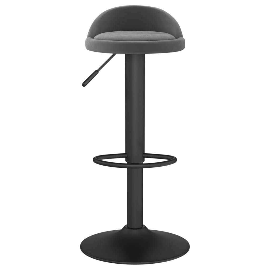 Barhocker Dunkelgrün Samt