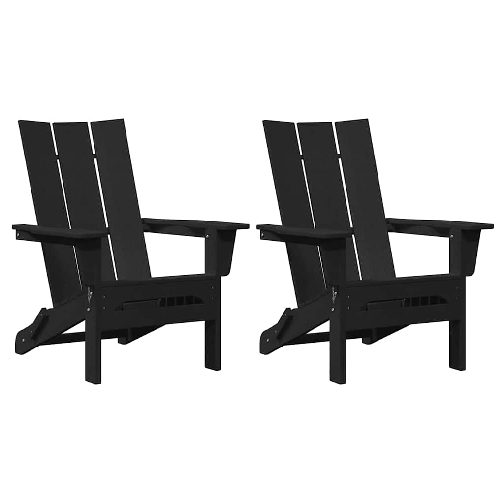 Gartenstuhl 2 pcs Weiß 80,5 x 74,5 x 92 cm Polyethylen