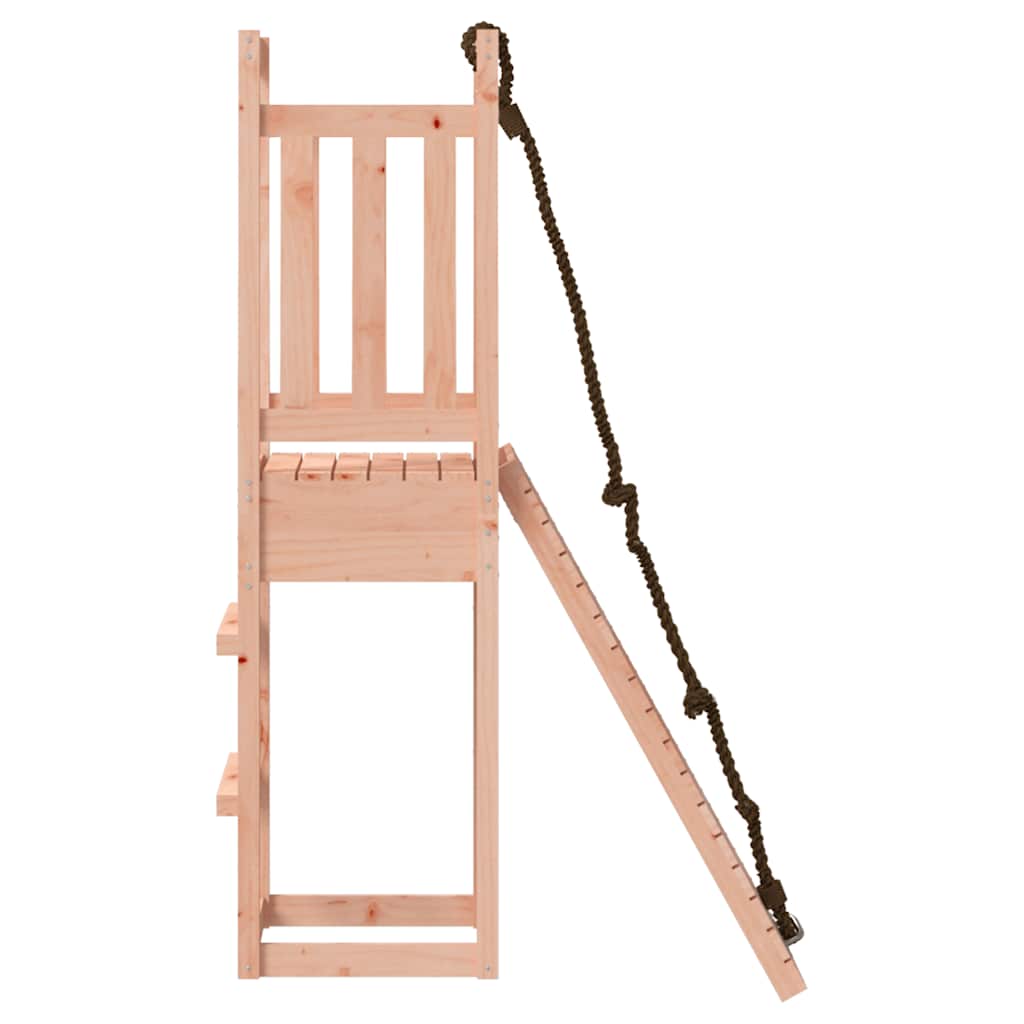 Spielturm mit Kletterwand Massivholz Kiefer